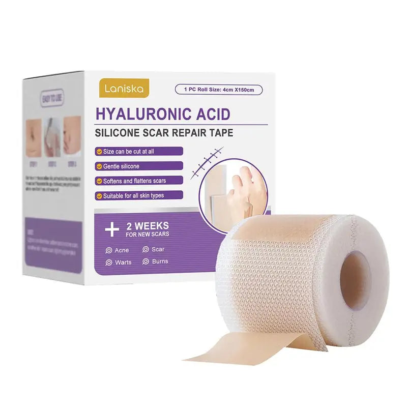 Silicone Self-Adhesive Scar Sheet Cover Patch Waterproof Breathable Skin Care Tape
