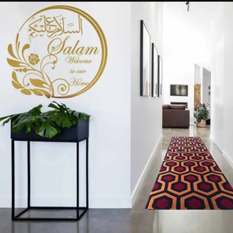 Islamic Welcome Home Wall Decal Christian Bible Verse Living Room Decor