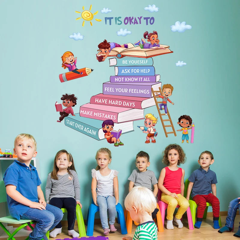 Learn To Give Me Free Wall Stickers for Living Room and Bedroom Decor