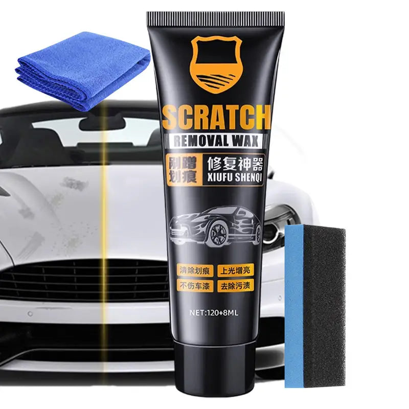 Car Scratch Repair Paste Polishing Wax - Multi-Purpose 128ml for Deep Paint Scratches