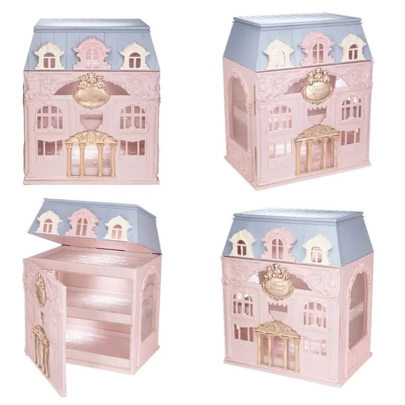 Makeup & Hair Accessories Set with Mirror, Hair Clips & Storage Box - Vegan Store