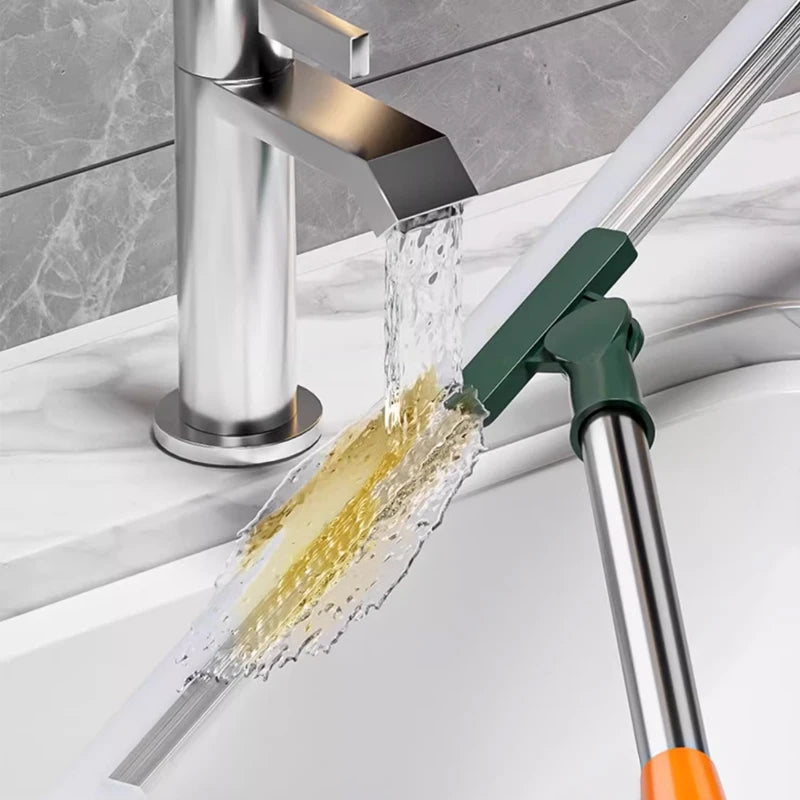 Silicone Floor and Bathroom Squeegee Scraper with Household Cleaning Tools