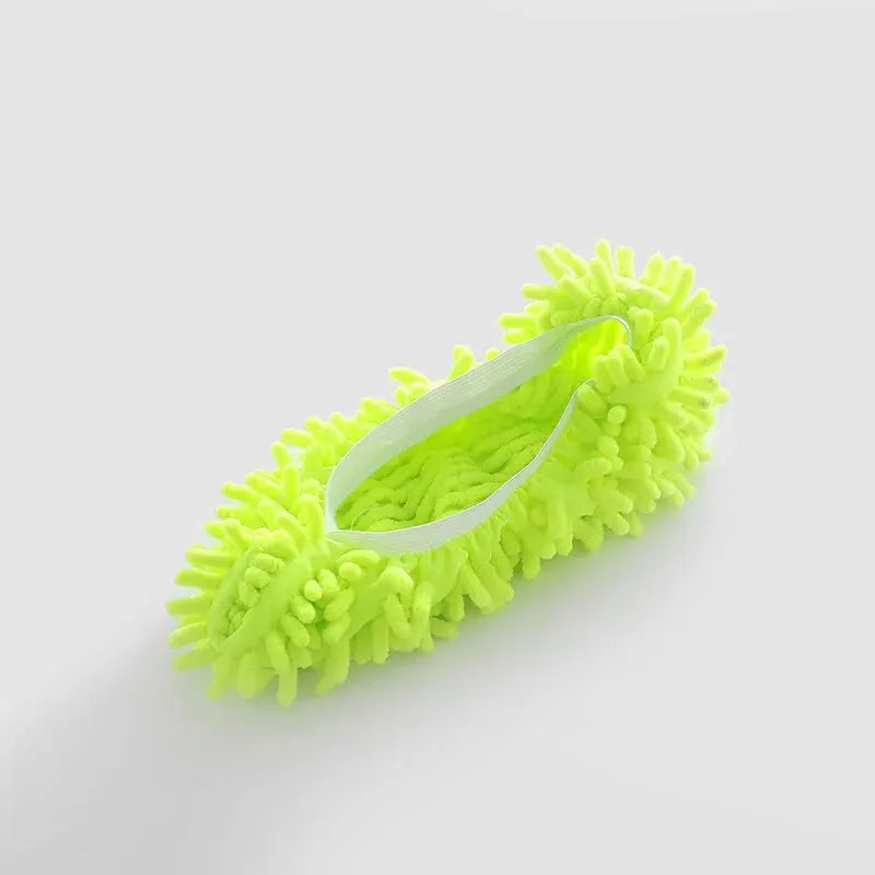 Dust Cleaner Slippers Set - Floor Cleaning Mop Shoes with Chenille Cloth