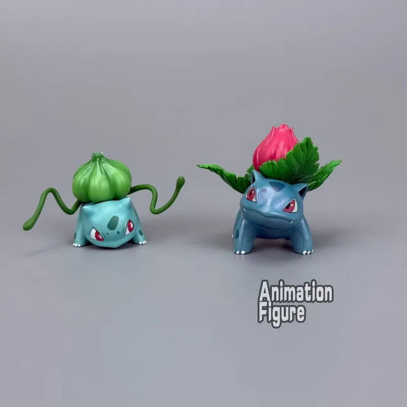 Anime Pokémon Bulbasaur Action Figures PVC Collectible Model Toys - Multiple Colors