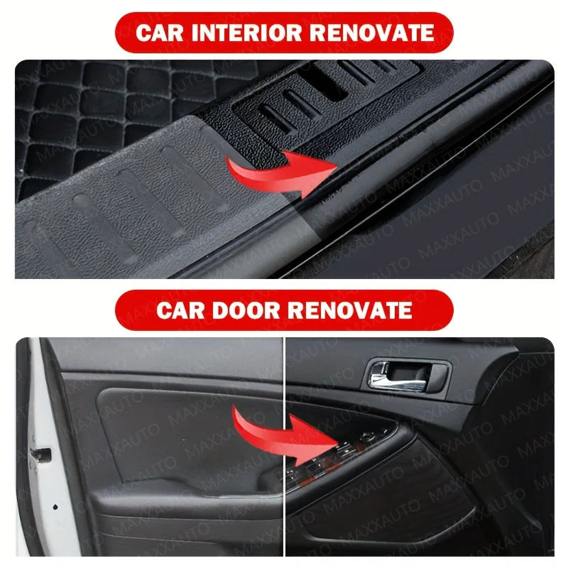 Car Scratch Remover Wax for Plastic & Leather - Multi-Color Restorer & Tire Protectant