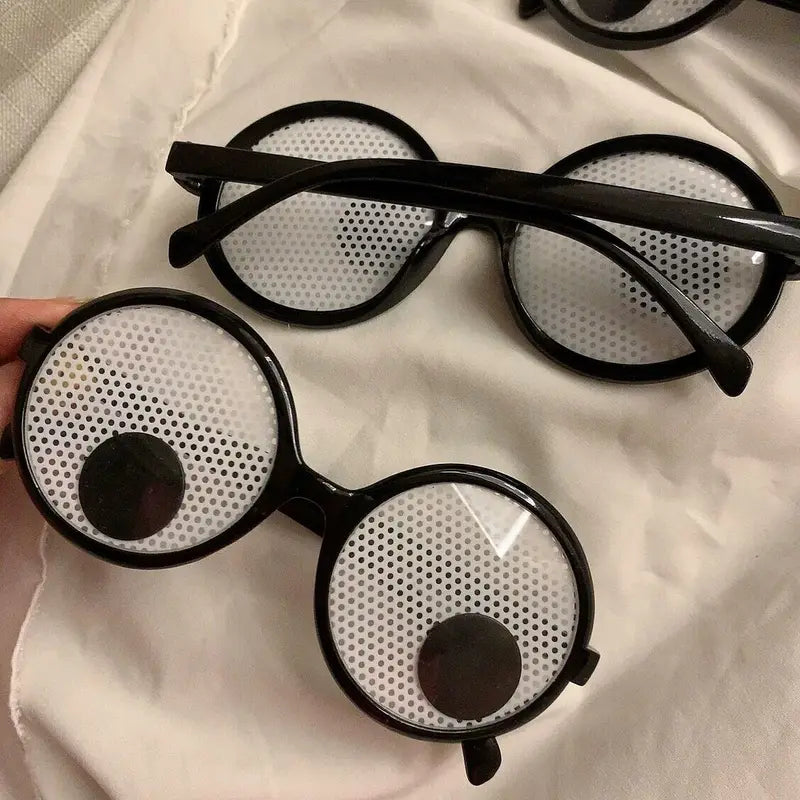 Funny Eyeball Glasses Halloween Cosplay Costume Accessory