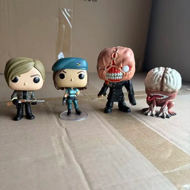 Action Figures Set - Resident Evil, Yu-Gi-Oh, Anime & Movie Characters, Multi-Color
