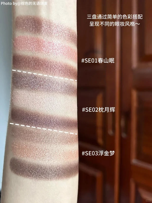 Multicolor Eyeshadow Palette with Highlighter - Matte & Shimmer for Daily Makeup