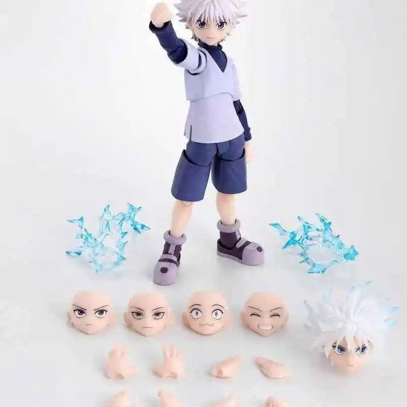 Anime Action Figure Collection Killua Zoldyck & Gon Toys - Hunter X Hunter Figurines