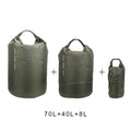 Waterproof Storage Bag 8L, 40L, 70L Outdoor Dry Sack for Kayaking Camping