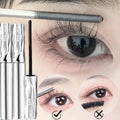 Waterproof Long-Lasting Fiber Mascara with Spiral Brush for Curled Lashes