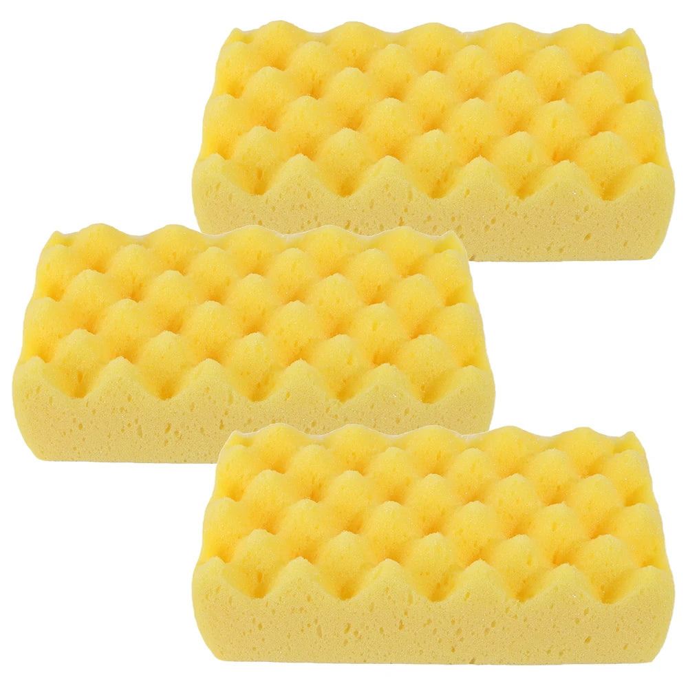 Large Car Wash Sponge Block - High Density Water Absorbent Cleaning Tool