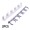 2/4PCS Spice Bottle Rack Kitchen Wall Organizer Clips for Cabinets