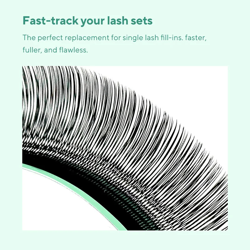 DIYDAY U Style 3D 4D 5D 6D Premade Volume Eyelash Extensions - Handmade Mink Look