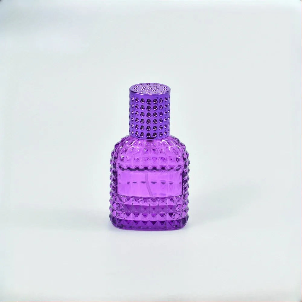 30ml Glass Perfume Bottles Pineapple Style Spray Dispenser Empty Atomizer