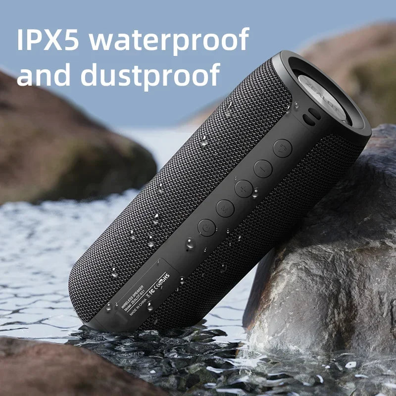 Wireless Bluetooth Speaker with Bass Subwoofer Waterproof Sound Box Support TF USB