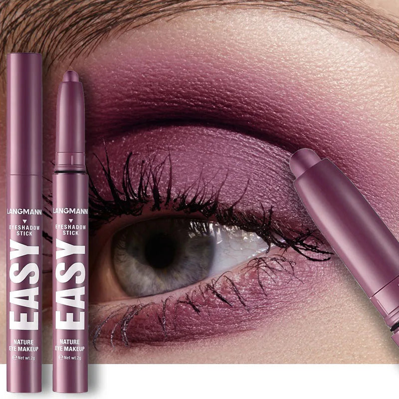 Pearlescent Eye Shadow Pencil Glitter & Highlighter Stick - Long Lasting Shimmer Makeup