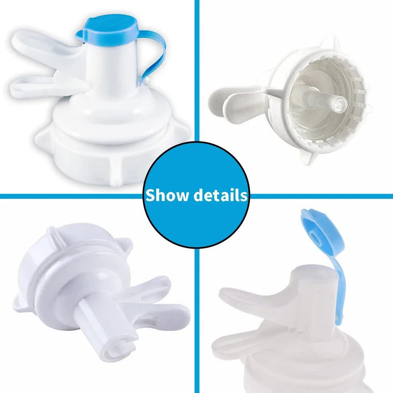 Reusable Water Dispenser Spigot Faucet with Cap for Office & School