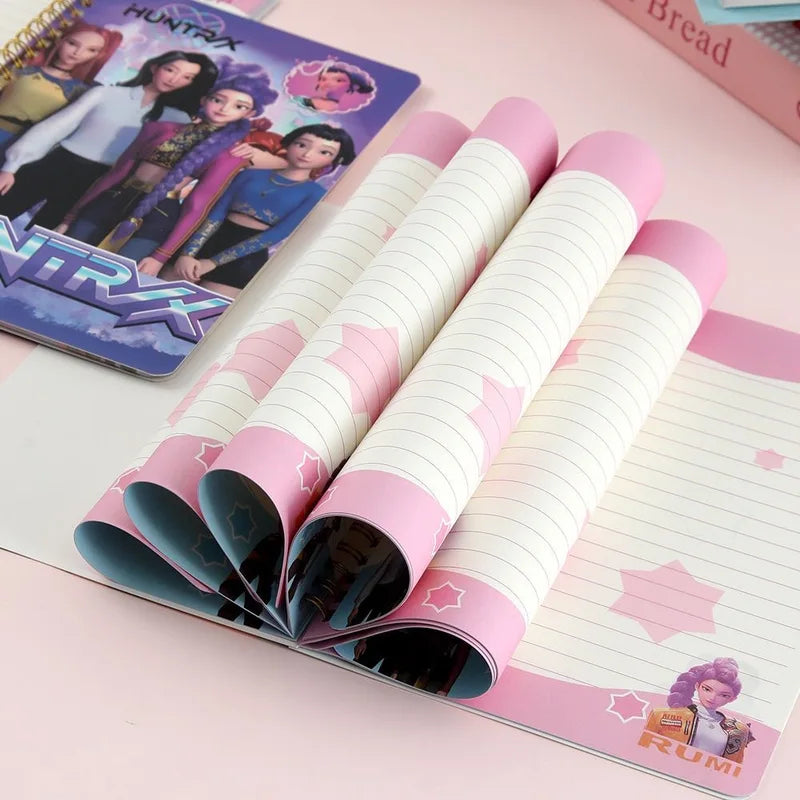 Colorful Spiral Notebook for Students and Creative Projects - Gift Diary & Classroom Use