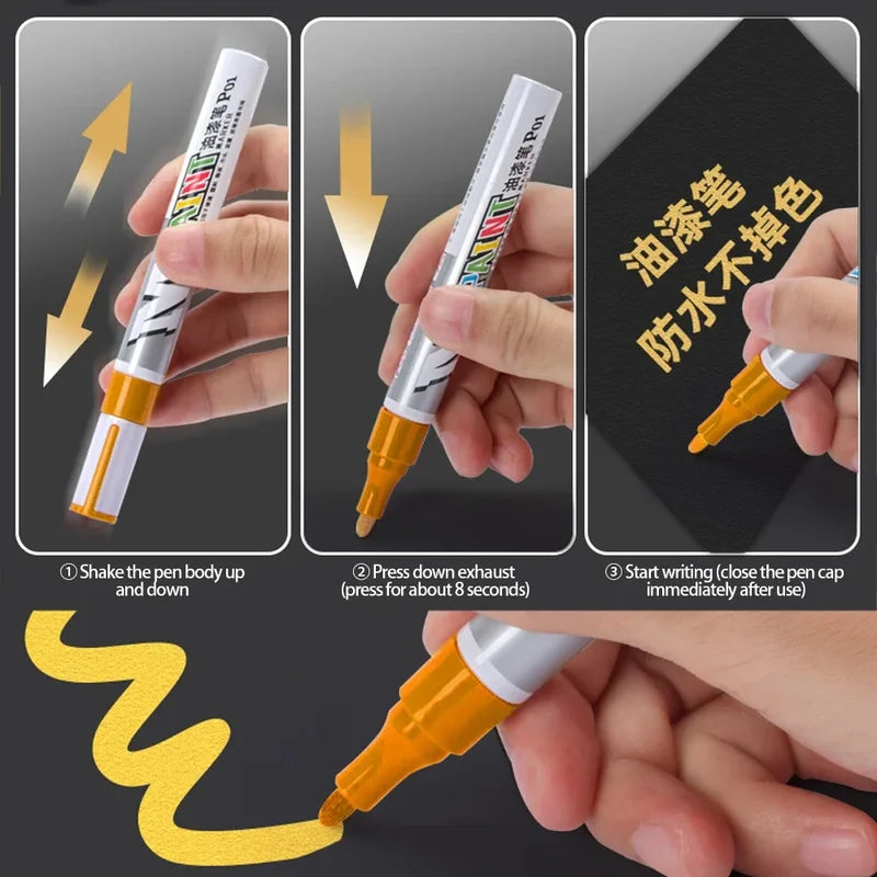 Car Scratch Repair Pen Auto Touch Up Paint Marker for Vehicle Care and Styling