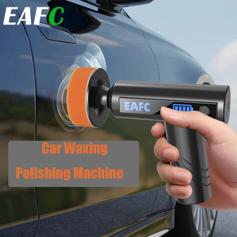 Wireless Car Waxing Polishing Machine for Scratch Repair & Glass Care