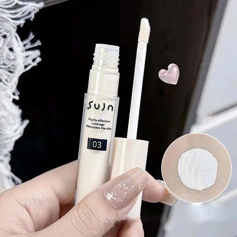 Brightening Liquid Concealer for Dark Circles & Spots - Long-Wear, Hydrating, Buildable Coverage