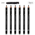 Waterproof Eyebrow Pencil Set for Natural Look - 6 or 12 Pcs