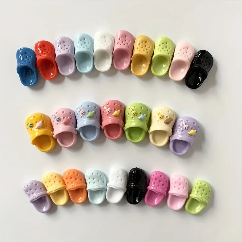 Mini Slippers Resin Fridge Magnet Cute Home Decor Magnet Set
