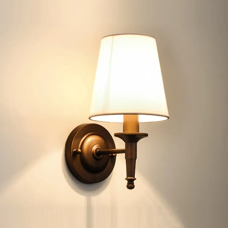 Retro Wall Lamp Sconce for Bedroom Living Room Corridor Kitchen Hotel Lighting