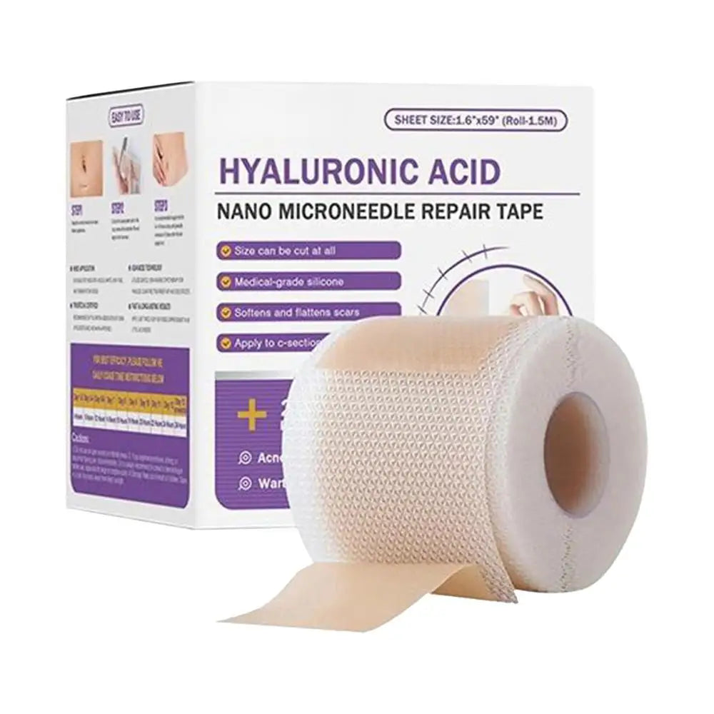 Silicone Scar Removal Patch - Gentle, Breathable Skin Repair Tape for Keloid, Burn & Trauma Scars
