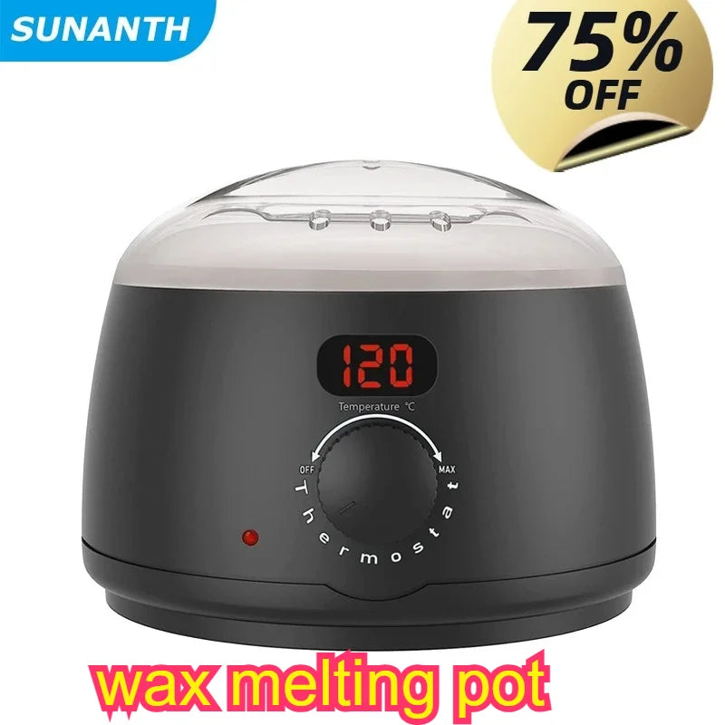 500ml Wax Heater Machine for Hair Removal with Digital Display - Wax Melter & Warmer