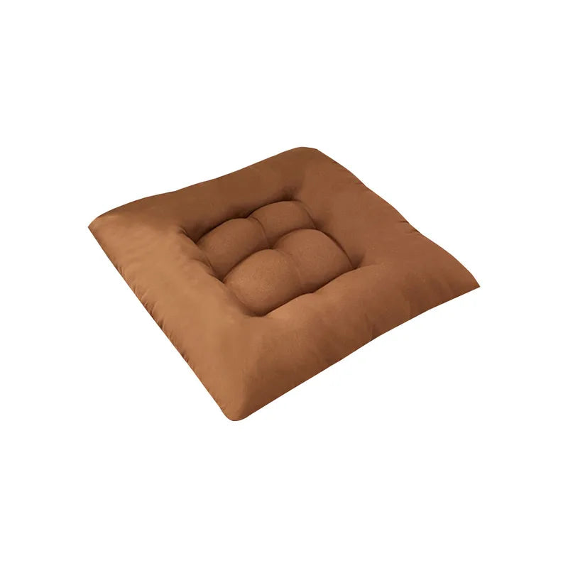 40x40cm Square Seat Cushion with Ties - Soft Comfortable Chair Pad for Home Office Car