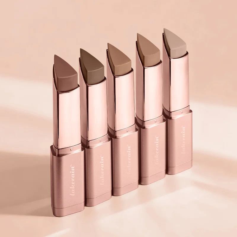 Matte Bronzer Setting Palette & Cream Bronzer Stick for Face Contouring - Long-Lasting Makeup