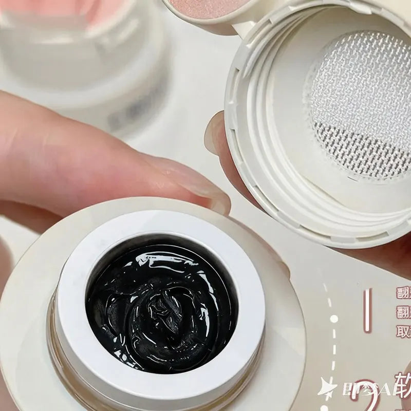 Gel Nail Polish with Air Cushion Gradient Matte Texture - Long-Lasting & Removable