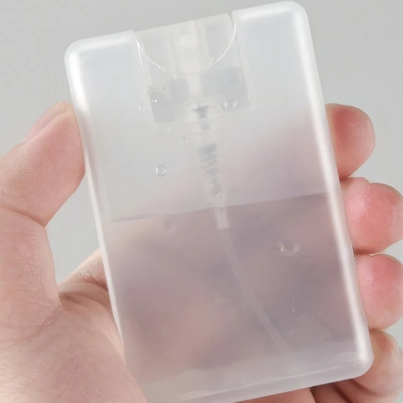 5PCS Card-Shaped Fine Mist Spray Bottles - Portable Travel Perfume Atomizers