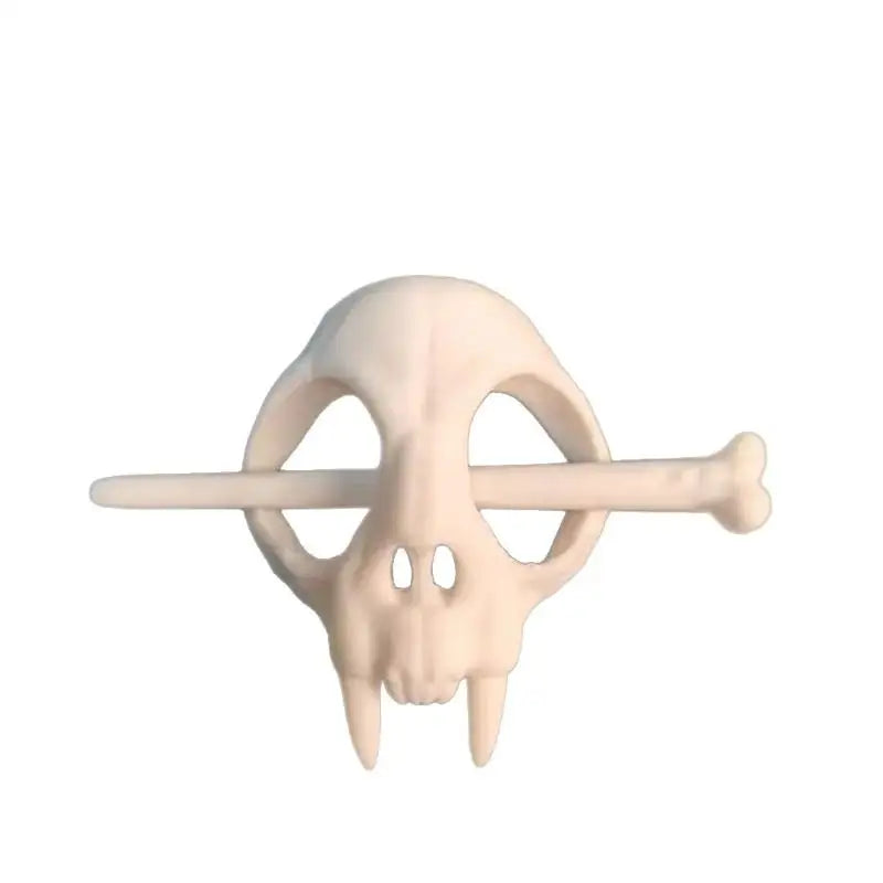 Gothic Ghost Skull Hair Pins - Skeleton Hair Clips for Women & Girls Halloween Accessories