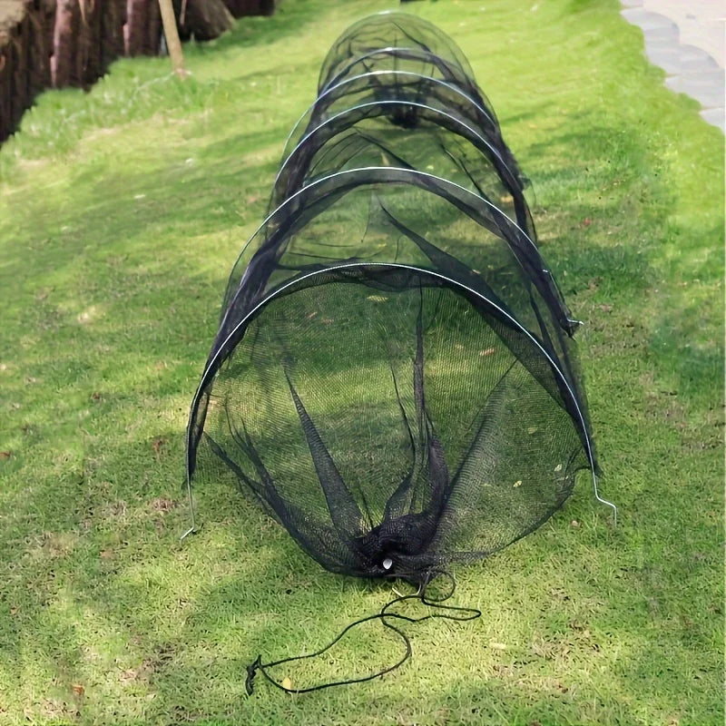 Collapsible Mesh Tunnel for Birds & Insects - UV Protection, Durable Garden Barrier
