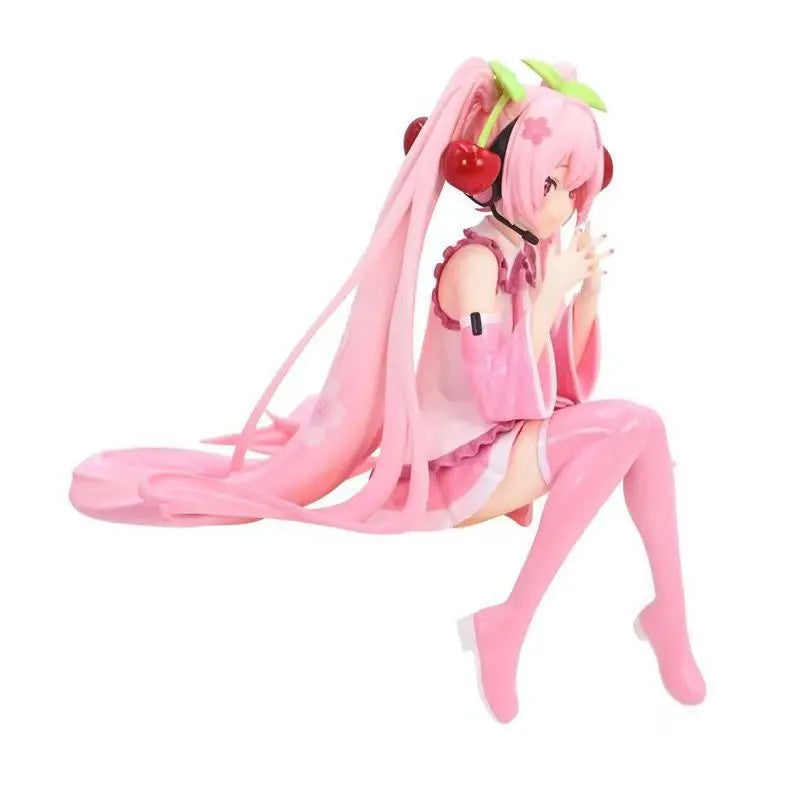 Anime Action Figure - Hatsune Miku Pink Dress PVC Collectible Toy