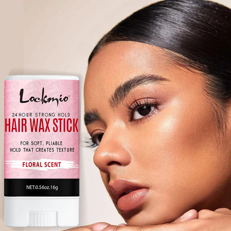 Hair Styling Wax Sticks for Natural & Frizz-Free Hair - Long-Lasting Finish