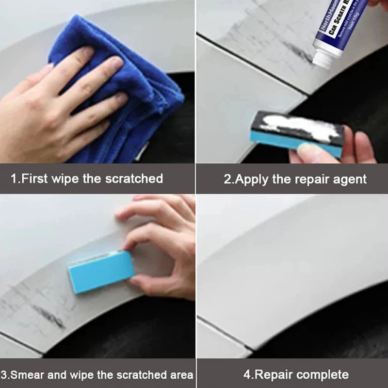 Car Scratch Remover Kit for Minor Paint Damage Polishing Auto Body Repair