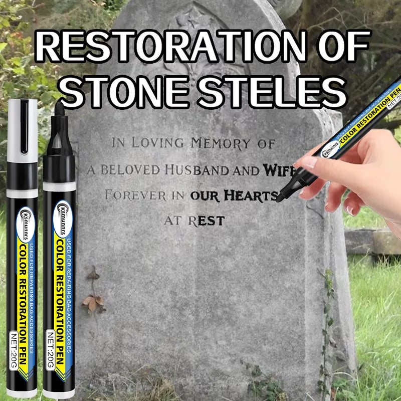 Quick-Drying Protective Coating Pen for Metal Railing Rust Prevention - Black Matte Finish