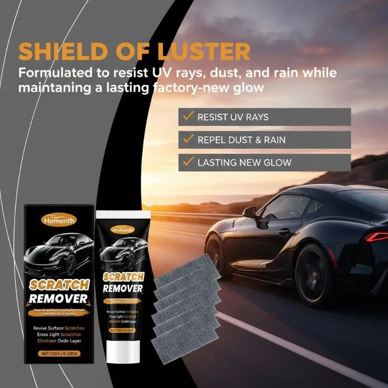 Car Paint Repair & Scratch Remover Kit - Quick Surface Restoration