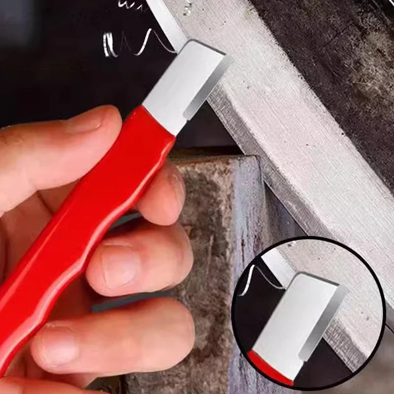 Manual Knife Sharpener Alloy Steel Portable Sharpening Stone for Kitchen & Garden Tools
