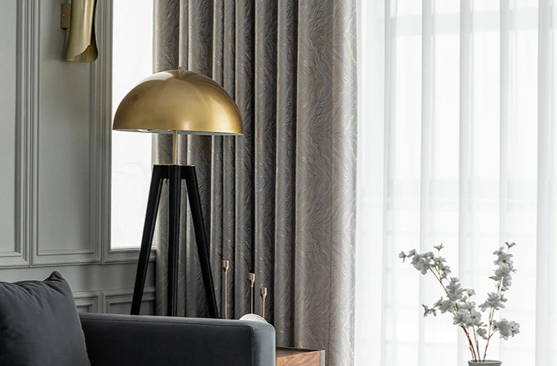 High-Precision Blackout Curtains for Living Room & Bedroom - Soft Fabric, Custom Sizes