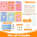 Complete Painting Set with Canvas & Brushes - Wall Hanging Art Kit for Beginners