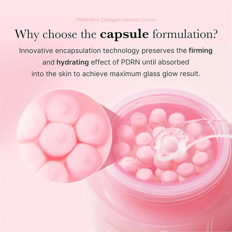 Collagen Face Cream with Hyaluronic Acid Hydrating Moisturizer for Dry Skin