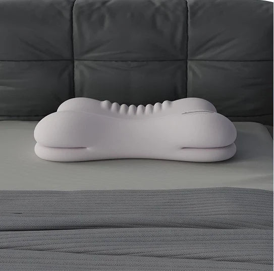 Ergonomic Memory Foam Pillow for All Sleep Positions - Neck Pain Relief