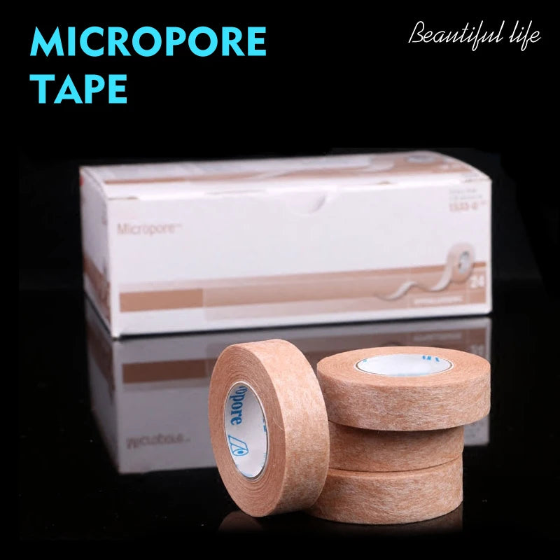 Eyelash Extension Tape Micropore Lash Tape for Eyelid Application Anti-Allergy Tools