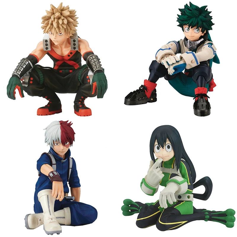 Anime Action Figurine Toga Bakugou Midoriya PVC Collectible Model Toy
