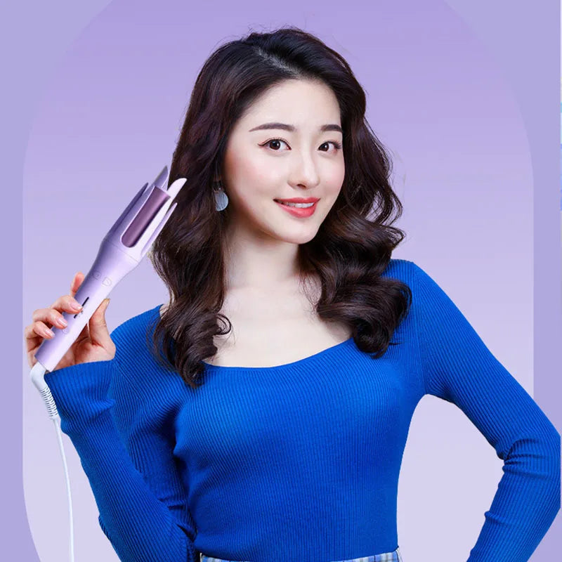 Automatic Hair Curler with Long-Lasting Curls Portable Electric Styling Tool